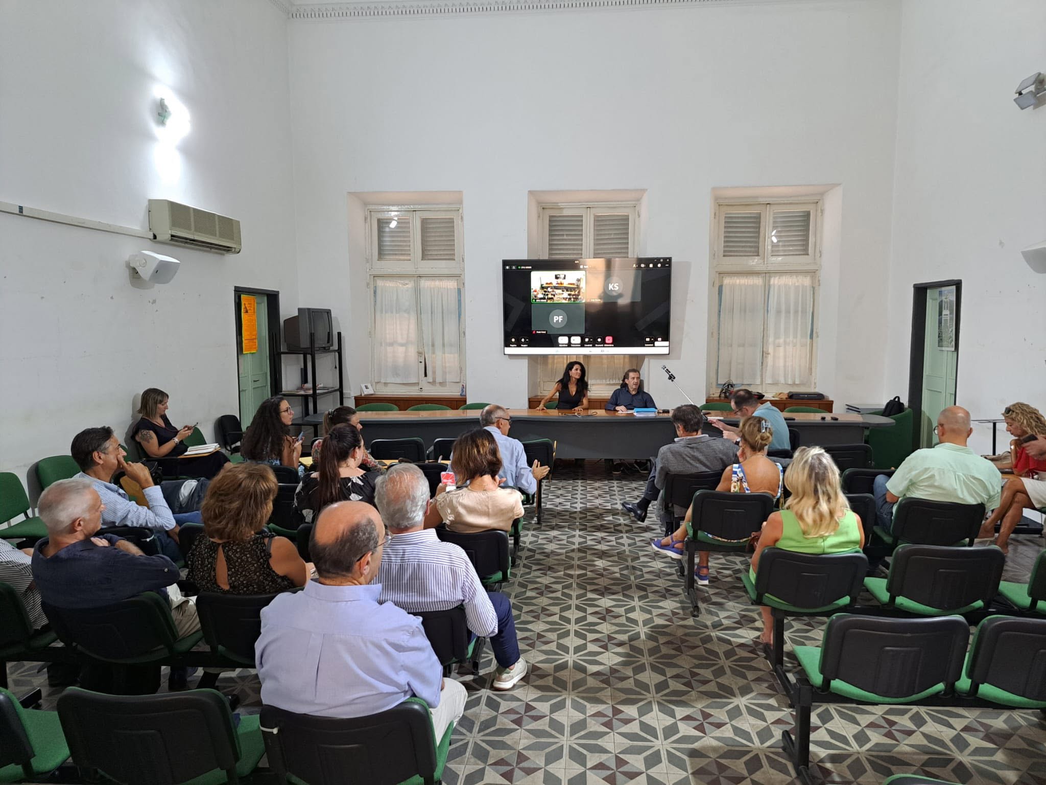 partecipanti all'incontro di Finale Ligure